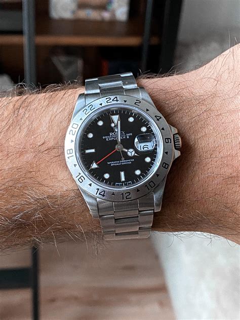 rolex explorer 2 usato 1990|used rolex explorer 2 black dial.